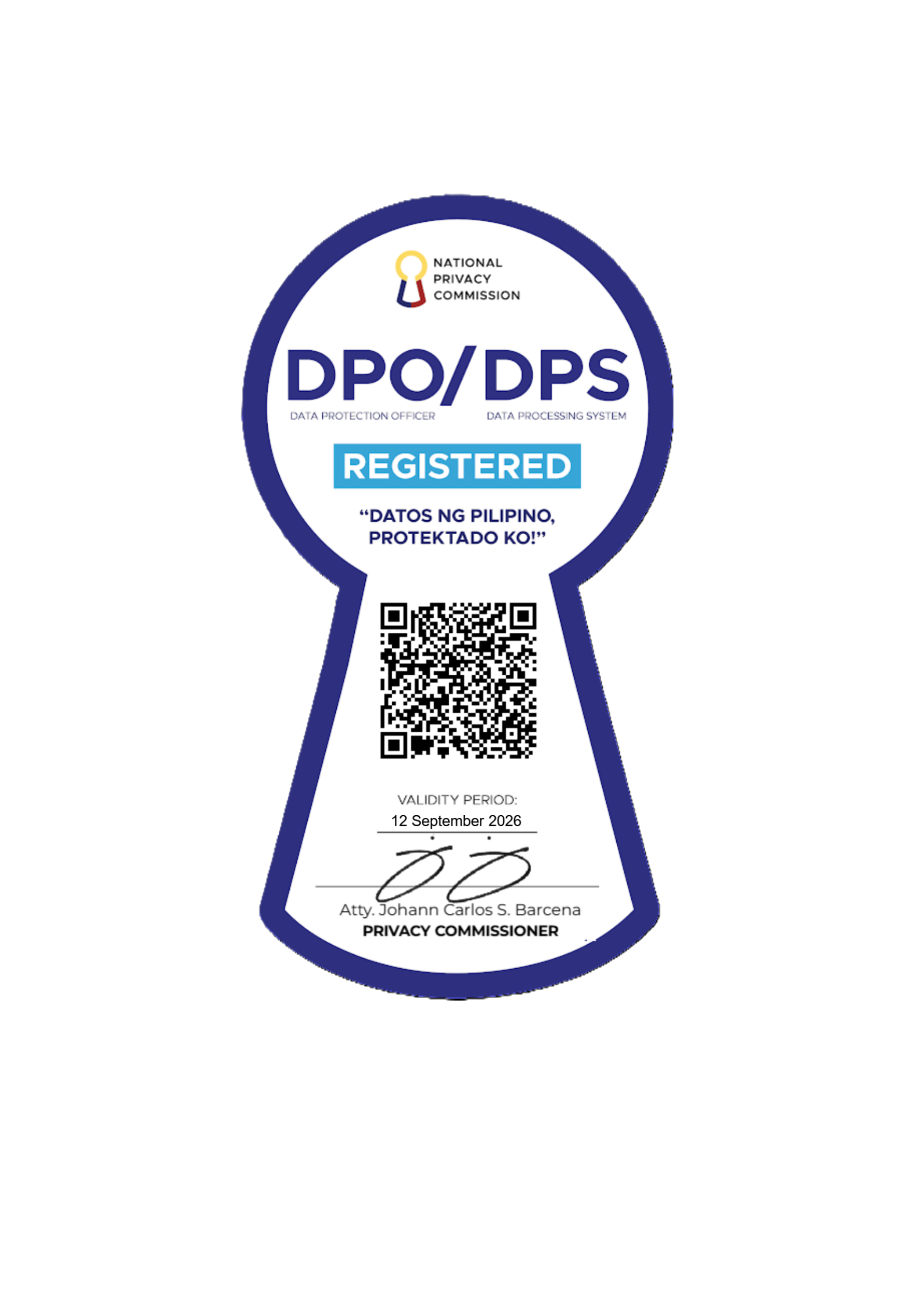 NPC Seal of Registration