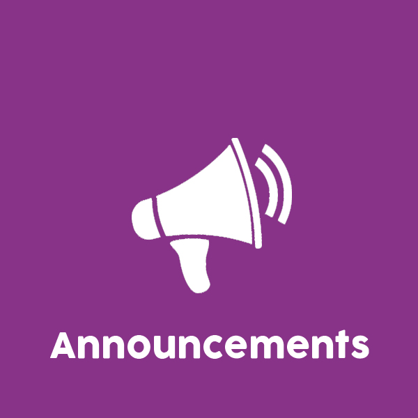 College announcements icon