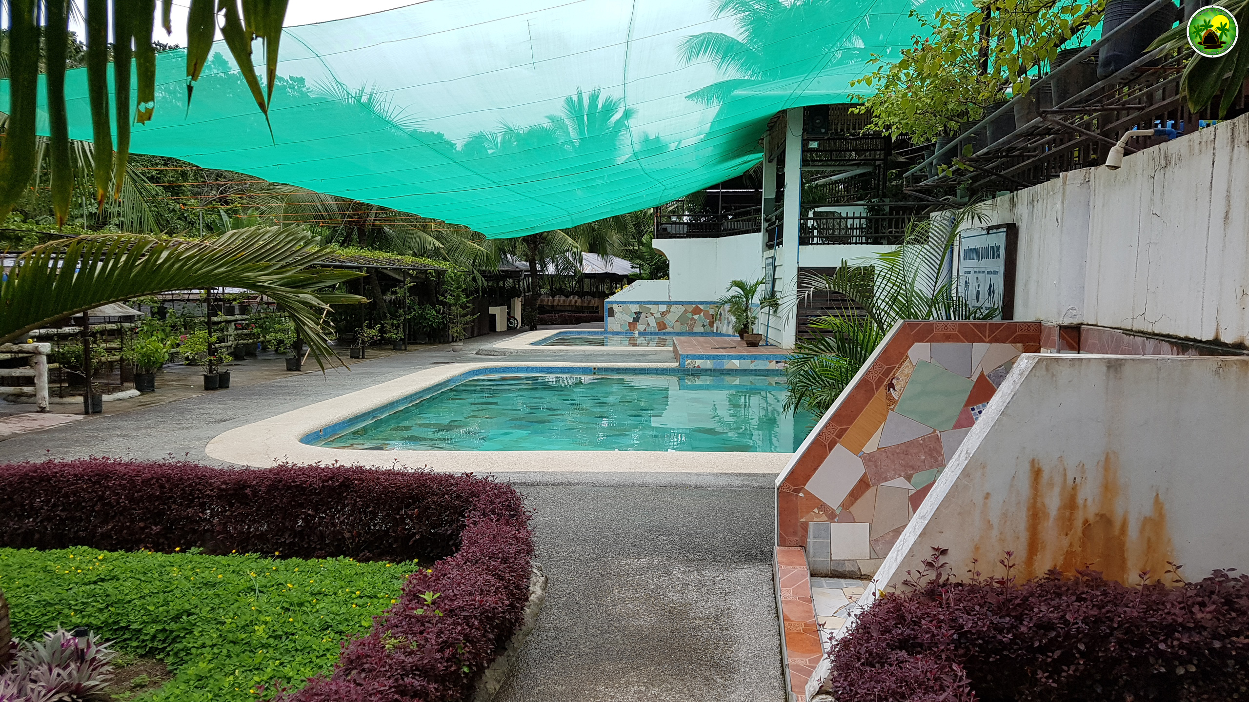 Kapalong Woodland Resort – shaded walkways and rest areas